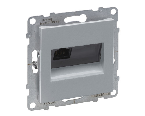 Комп'ютерна розетка RJ45 Cat.6 UTP Legrand SUNO алюміній