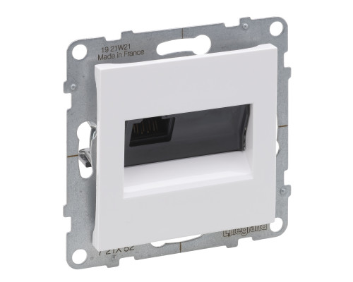 Комп'ютерна розетка RJ45 Cat.6 UTP Legrand SUNO білий