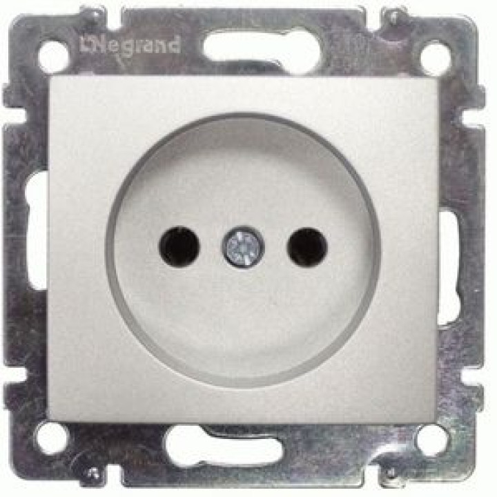 Розетка Legrand Valena без заземлення алюміній · Legrand · uk/rozetka-legrand-valena-bez-zazemleniya-alyuminij-770116