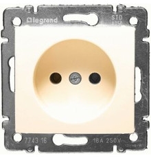 Розетка Legrand Valena DIY без заземлення слонова кістка