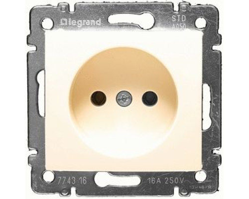Розетка Legrand Valena DIY без заземлення слонова кістка