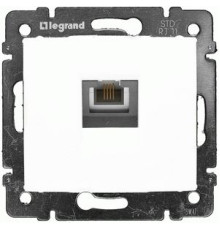 Розетка телефонна Legrand Valena 1хRJ11 кат. 3 білий