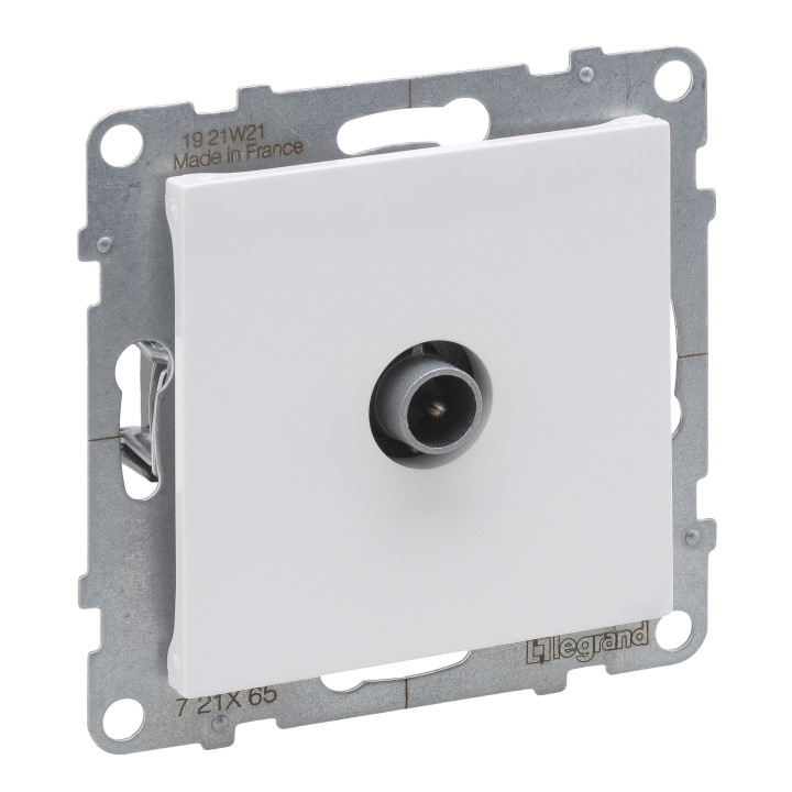 Розетка TV проходная 14dB Legrand SUNO біла · Legrand · uk/rozetka-tv-prohidna-14db-legrand-suno-bilij-721165