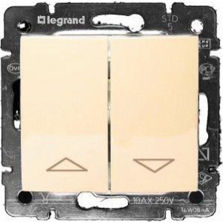 Вимикач для жалюзі Legrand Valena з електричним блокуванням слонова кістка · Legrand · uk/vyklyuchatel-dlya-zhalyuzi-legrand-valena-s-elektricheskoj-b-