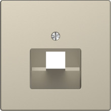 Лицьова панель Merten D-Life розетки RJ45 цукру · MERTEN · uk/centralnaya-nakladka-merten-dlya-rozetki-1-noj-rj45-sahara-m