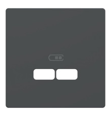 Лицьова панель Merten D-Life для розетки USB антрацит