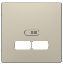 Лицьова панель Merten D-Life для USB-розетки цукру