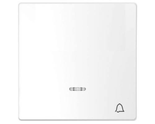 Клавіша Merten D-Life з віконцем для LED-індикації та піктограмою 