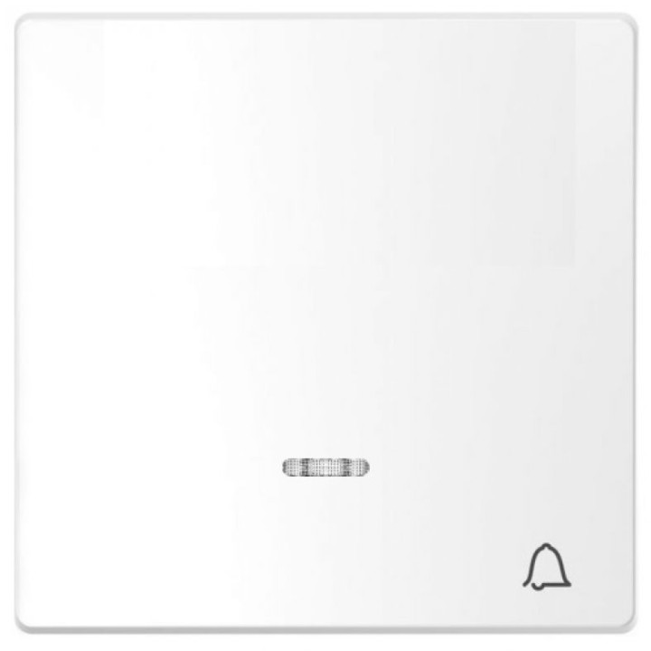 Клавіша Merten D-Life з віконцем для LED-індикації та піктограмою 