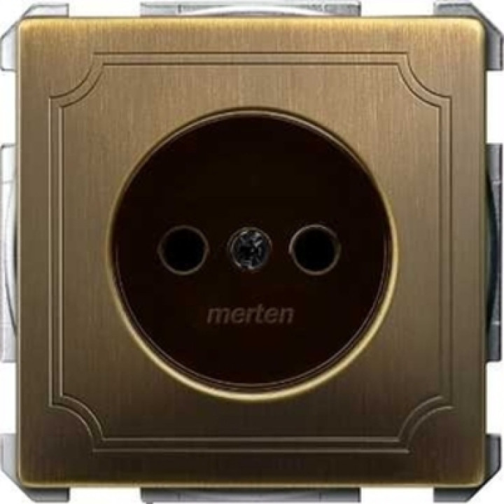 Механізм розетки Merten без заземлення антична латунь · MERTEN · uk/mehanizm-rozetki-merten-bez-zazemleniya-antichnaya-latun-mtn
