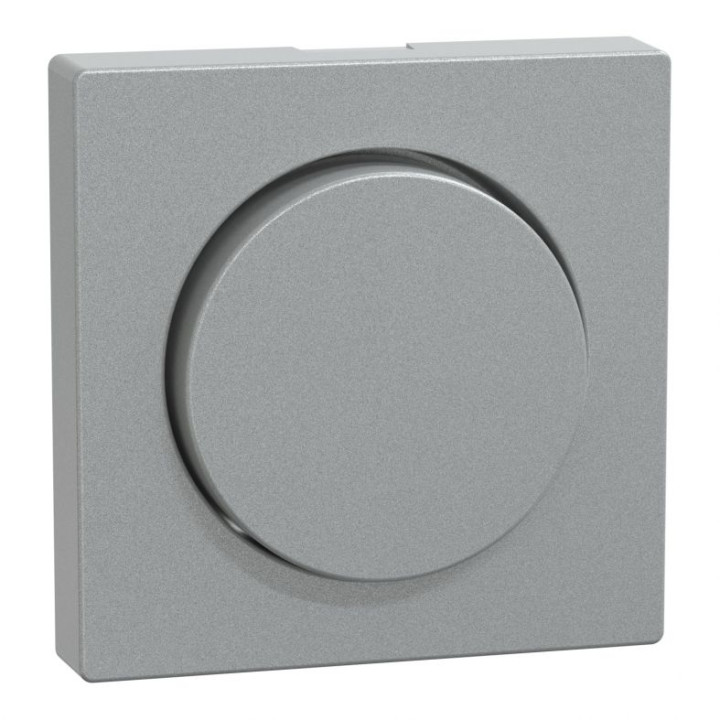 Накладка Merten System M для димера з поворотною ручкою алюміній · MERTEN · uk/nakladka-dlya-dimera-z-povorotnoyu-ruchkoyu-alyuminij-system-