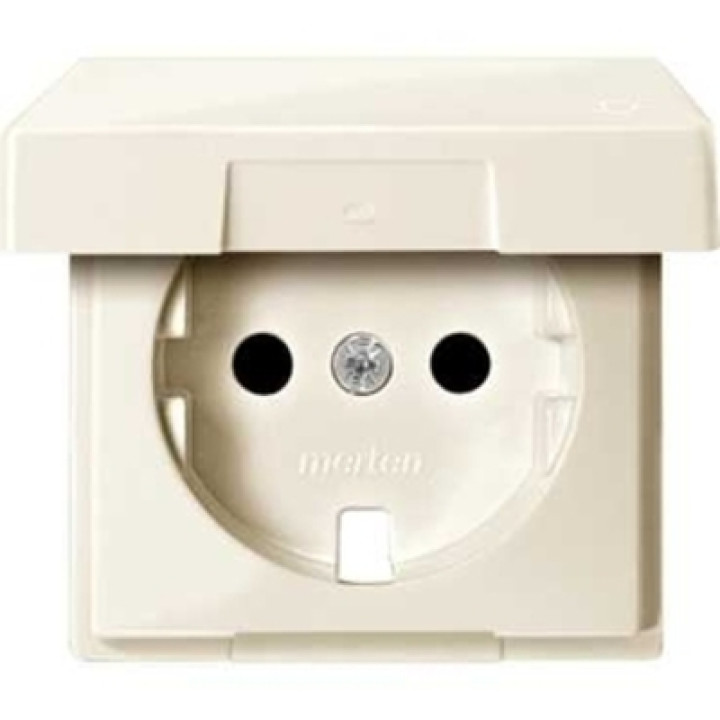 Накладка для розетки з кришкою Merten SCHUKO бежевий · MERTEN · uk/nakladka-dlya-rozetki-s-kryshkoj-merten-schuko-bezhevyj-mtn2