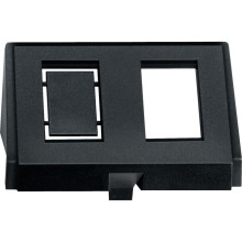Вставка штекерів Merten System M modular jack чорний · MERTEN · uk/nakladka-merten-shtekera-jackchernyj-mtn464398
