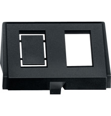 Вставка штекерів Merten System M modular jack чорний