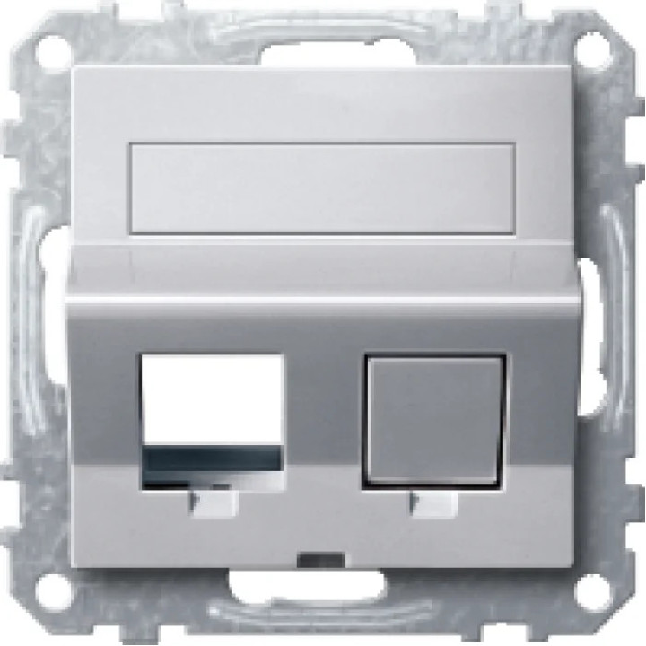 Плата похила Merten для Keystone RJ45 алюміній · MERTEN · uk/plata-naklonnaya-merten-dlya-keystone-rj45-alyuminij-mtn4568