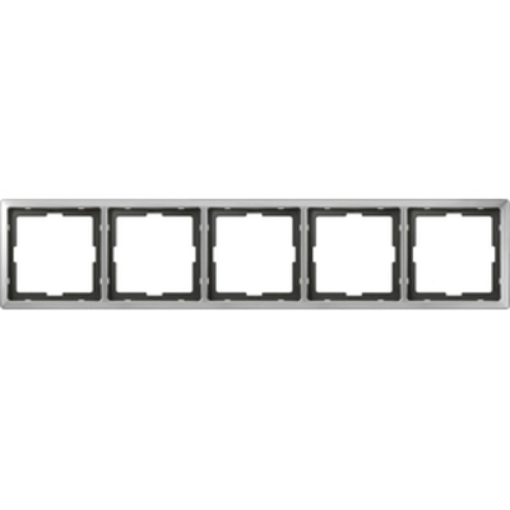 Рамка 5-постова ARTEC, сталь Merten · MERTEN · uk/ramka-5-postovaya-artecstal-merten-mtn481546