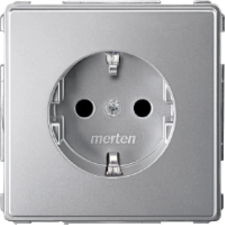 Розетка Merten Aquadesign SCHUKO із заземленням алюміній · MERTEN · uk/rozetka-merten-aquadesign-schuko-s-zazemleniem-alyuminij-mtn