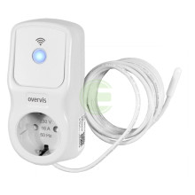 Розумна розетка-терморегулятор Новатек-Електро Wi-Fi Overvis ЕМ-126Т · NOVATEK · uk/umnaya-rozetka-termoregulyator-novatek-elektro-wi-fi-overvis