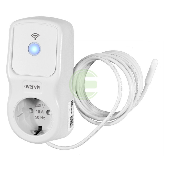 Розумна розетка-терморегулятор Новатек-Електро Wi-Fi Overvis ЕМ-126Т · NOVATEK · uk/umnaya-rozetka-termoregulyator-novatek-elektro-wi-fi-overvis