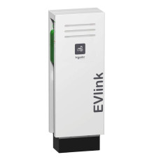 Зарядна станція Schneider Electric Evlink parking 2xT2 підлоги 22кВт, 32A RFID