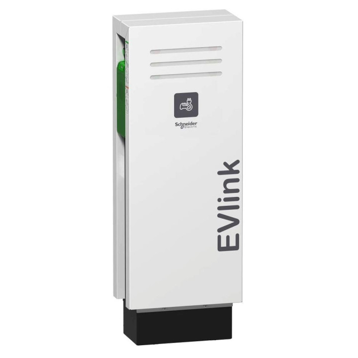 Зарядна станція Schneider Electric Evlink parking 2xT2 підлоги 22кВт, 32A RFID · Schneider Electric · EVF2S22P22R