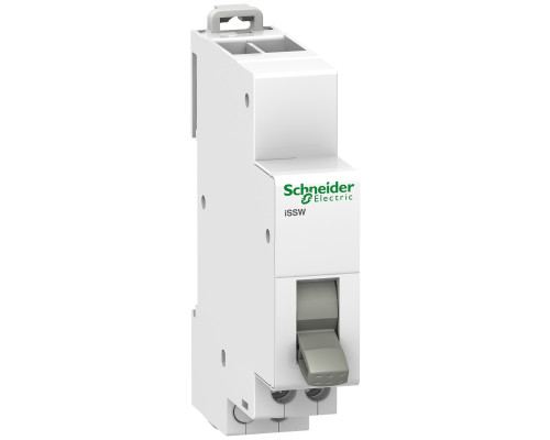 Перемикач I-0-II Acti9 iSSW Schneider Electric 1Р 20A 230В
