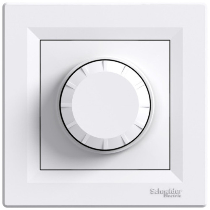 Діммер Schneider Electric Asfora 40-600W поворотний білий · Schneider Electric · uk/dimmer-schneider-electric-asfora-40-600w-povorotnyj-belyj-ep