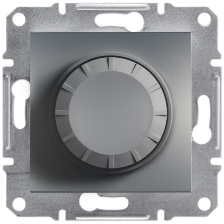 Діммер Schneider Electric Asfora Plus поворотний 20-315 Вт сталь · Schneider Electric · uk/dimmer-schneider-electric-asfora-plus-povorotnyj-20-315-vt-s