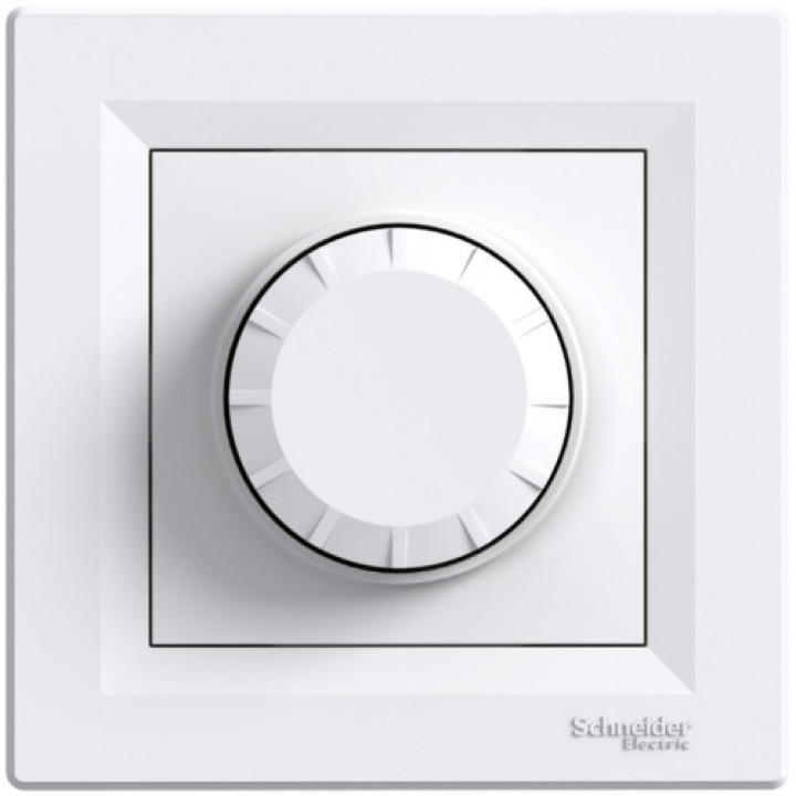 Діммер Schneider Electric Asfora поворотний 20-315 Вт білий · Schneider Electric · uk/dimmer-schneider-electric-asfora-povorotnyj-20-315-vt-belyj