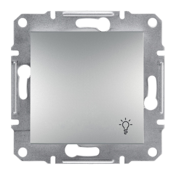 Кнопка Schneider Electric Asfora Plus «світло» алюміній · Schneider Electric · uk/knopka-schneider-electric-asfora-plus-svet-alyuminij-eph0900