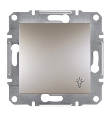 Кнопка Schneider Electric Asfora Plus «світло» бронза