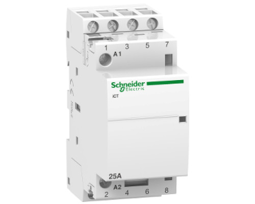 Контактор Schneider Electric Acti9 25A 4НО 230/240В, 50Гц