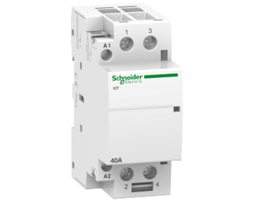 Контактор Schneider Electric Acti9 40A 2НО 230/240В, 50Гц