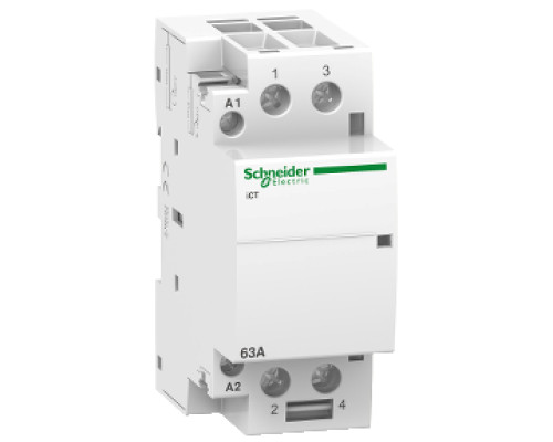 Контактор Schneider Electric Acti9 63A 2НО 230/240В, 50Гц