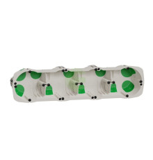 Коробка Schneider Electric 4 місця установча д/суцільних стін Multifix Air 67x40