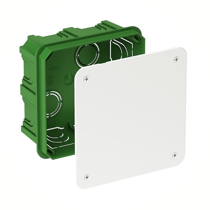 Коробка Schneider Electric Розподільна суцільних стін 100x100х50 · Schneider Electric · uk/korobka-schneider-electric-rozpodilna-sucilnyh-stin-100x100h5