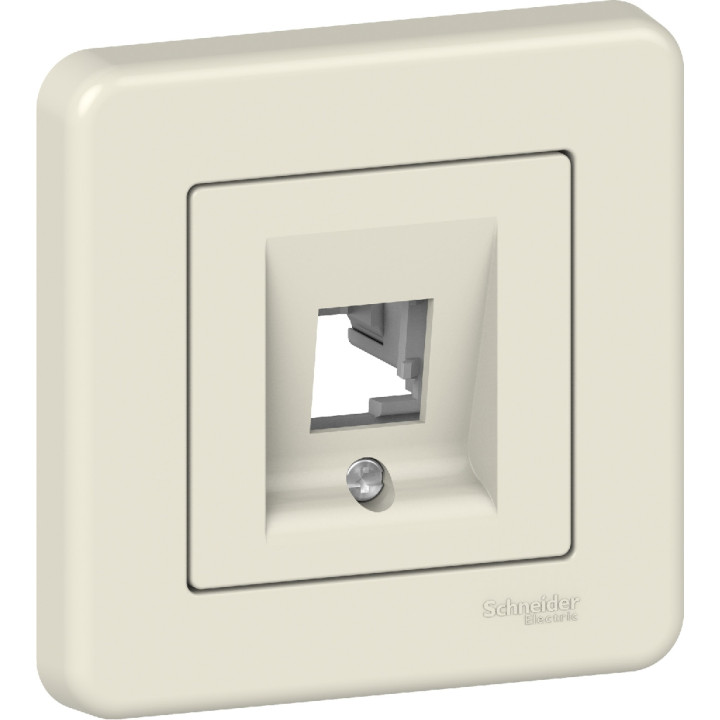 Накладка Schneider Electric Leona RJ45 1 мод. крем · Schneider Electric · uk/nakladka-schneider-electric-leona-rj45-1-mod-krem-lna4301123
