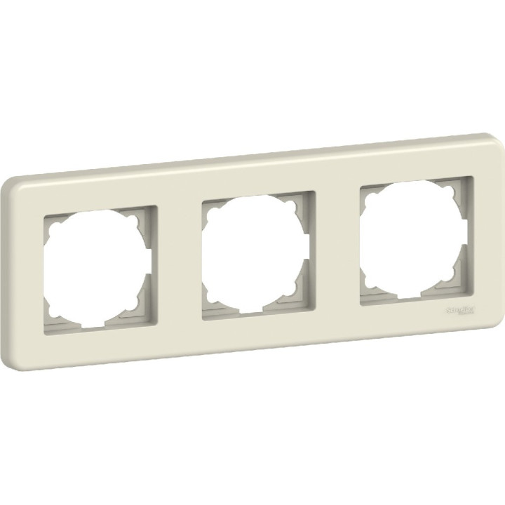 Рамка Schneider Electric Leona 3-постова крем · Schneider Electric · uk/ramka-schneider-electric-leona-3-postovaya-krem-lna5800323