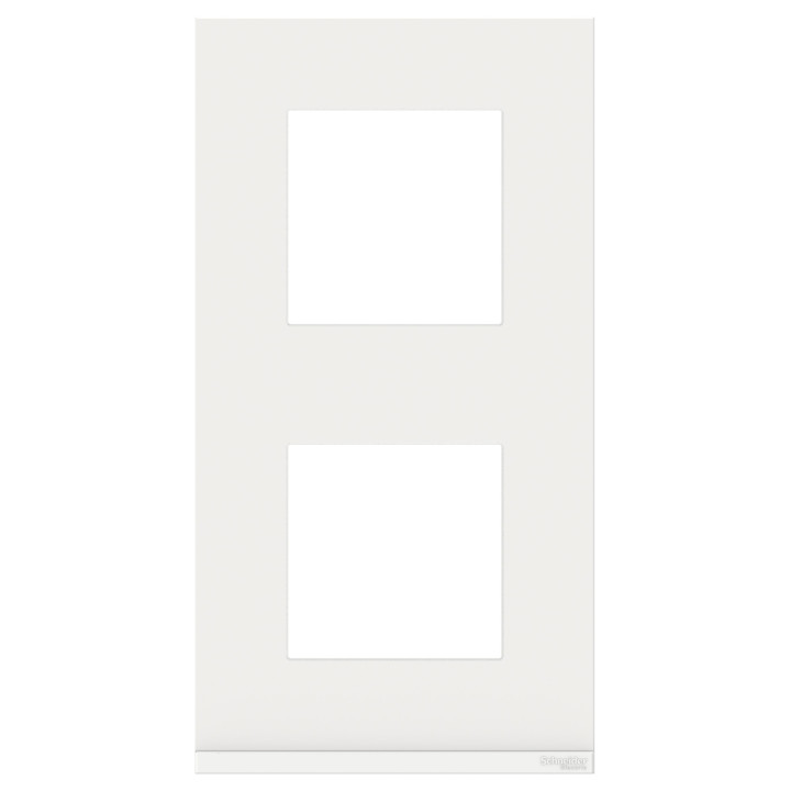Рамка Schneider Electric Unica New Pure 2-поста вертикалі органів. біле скло · Schneider Electric · uk/ramka-schneider-electric-unica-new-pure-2-posta-vertikal-bel