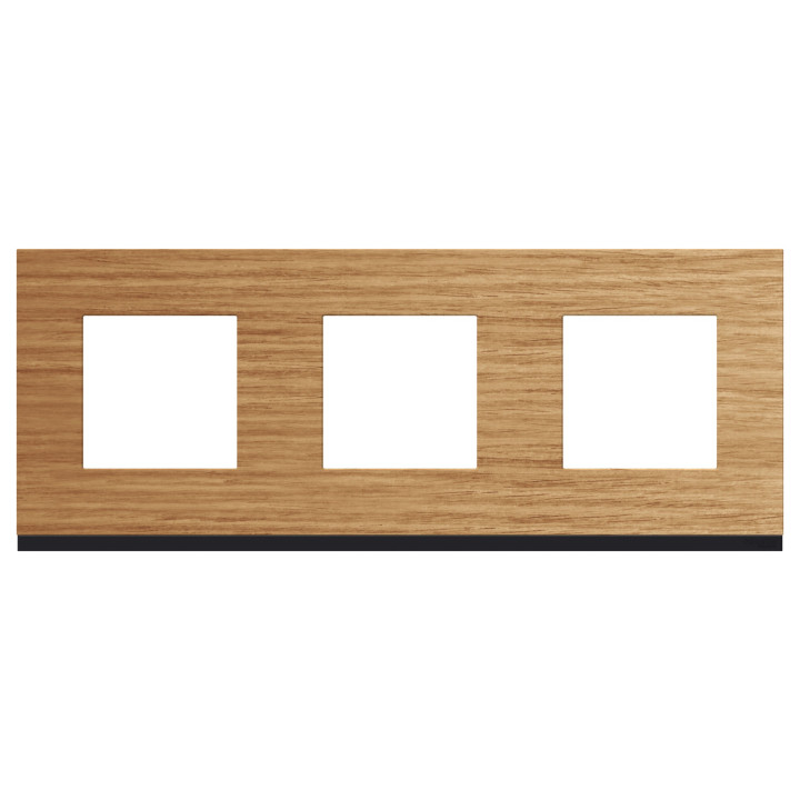 Рамка Schneider Electric Unica New Pure 3-поста дуб · Schneider Electric · uk/ramka-schneider-electric-unica-new-pure-3-posta-dub-nu600684