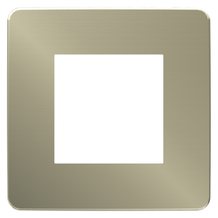 Рамка Schneider Electric Unica New Studio Metal 1-пост бронза/білий · Schneider Electric · uk/ramka-schneider-electric-unica-new-studio-metal-1-post-bronz