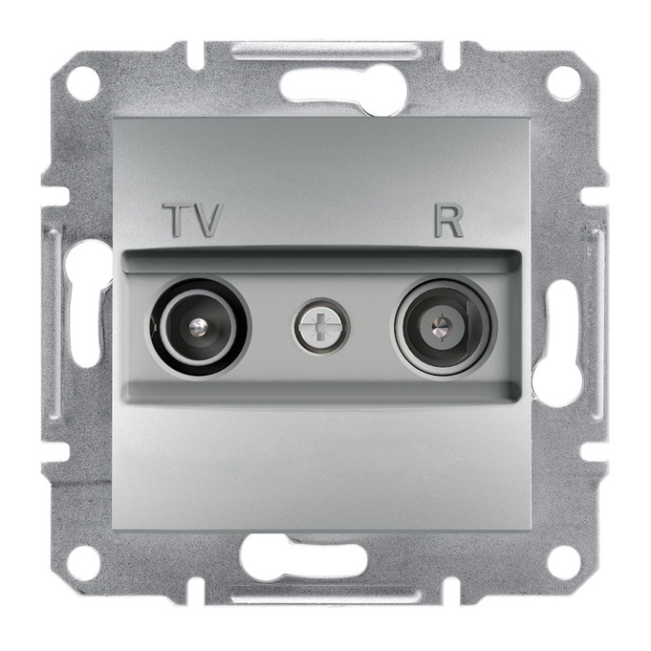 Розетка Schneider Electric Asfora Plus TV/R кінцева (1 дБ) алюміній · Schneider Electric · uk/rozetka-schneider-electric-asfora-plus-tvr-koncevaya-1-db-al