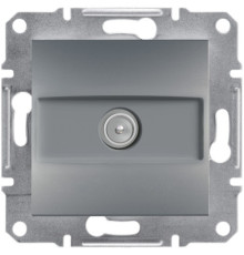 Розетка Schneider Electric Asfora TV 8 dB прохідна сталь