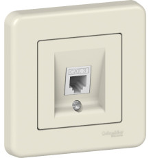 Розетка Schneider Electric Leona RJ11 крем