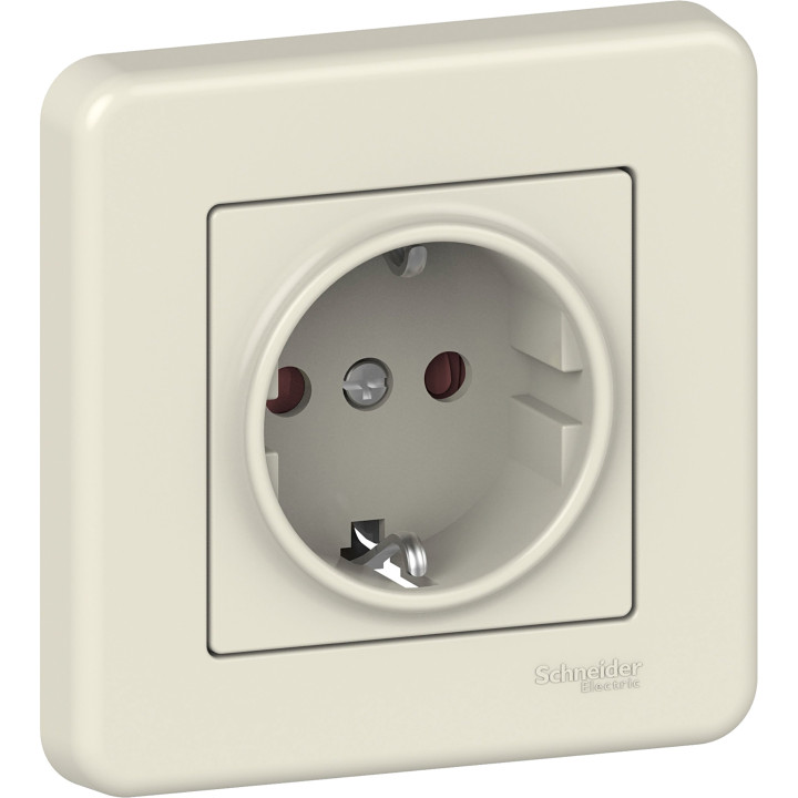 Розетка Schneider Electric Leona з заземлення. і шторки. крем · Schneider Electric · uk/rozetka-schneider-electric-leona-s-zazem-i-shtork-krem-lna29
