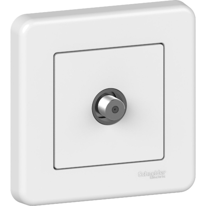 Розетка Schneider Electric Leona SAT кінцева білий · Schneider Electric · uk/rozetka-schneider-electric-leona-sat-koncevaya-belyj-lna3700