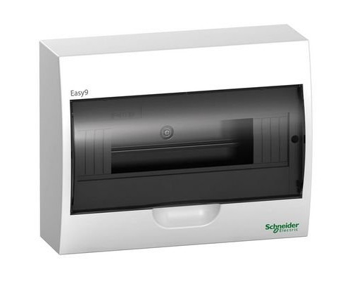 Щит Schneider Electric Easy9 навісний 12 модулів димч. двері IP40