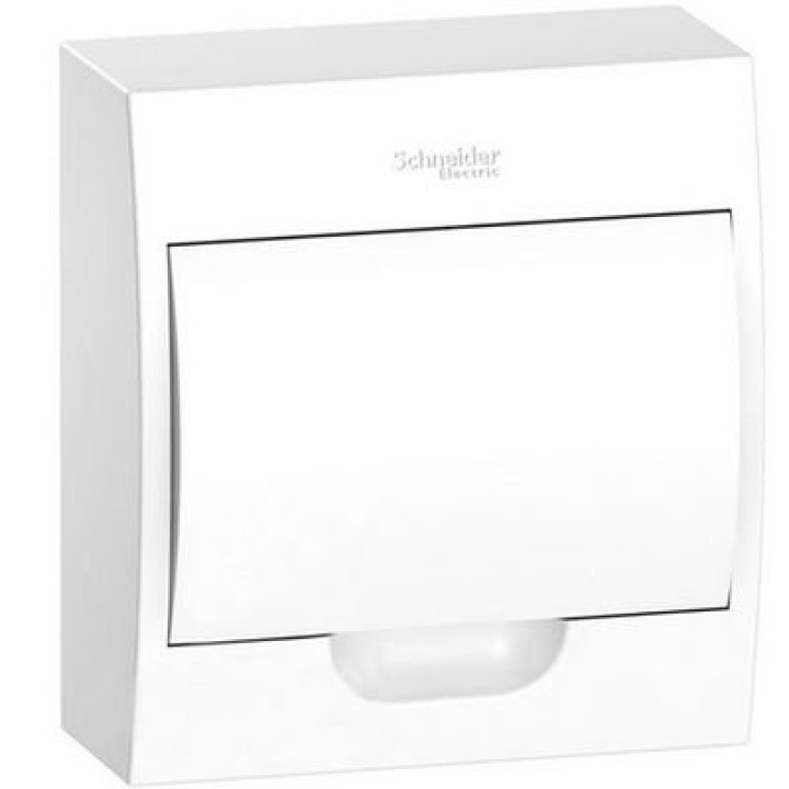 Щит Schneider Electric Easy9 навісний 8 модулів біла двері IP40 · Schneider Electric · uk/shchyt-schneider-electric-easy9-navisnyj-8-moduliv-bila-dveri