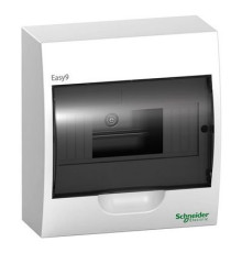 Щит Schneider Electric Easy9 навісний 8 модулів димч. двері IP40