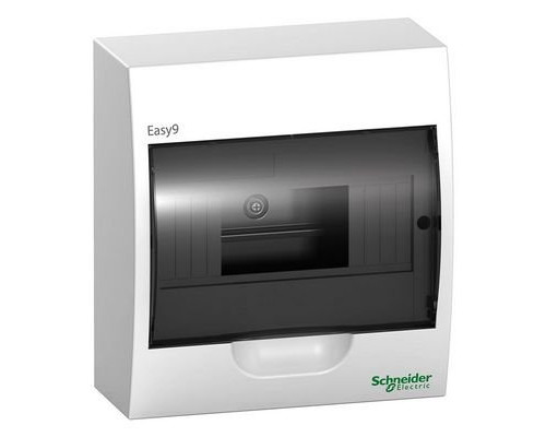 Щит Schneider Electric Easy9 навісний 8 модулів димч. двері IP40